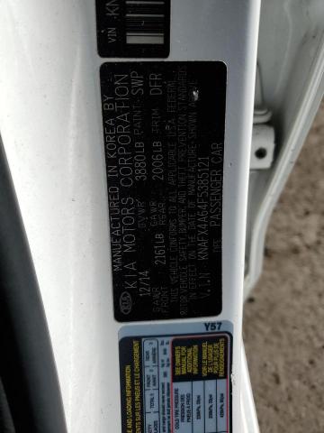 Photo 10 from auction – 2015 KIA FORTE LX with VIN KNAFX4A64F5385121