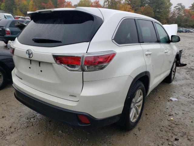 Photo 4 from auction – 2016 TOYOTA HIGHLANDER with VIN 5TDBKRFH5GS272894