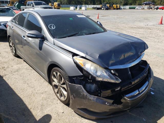 HYUNDAI SONATA SE 2014 with VIN 5NPEC4AB6EH854568 - Photo from auction