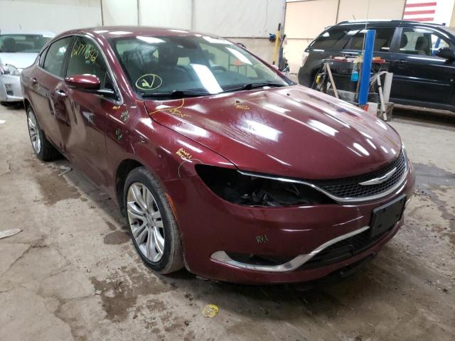 CHRYSLER 200 C 2015 with VIN 1C3CCCCBXFN544654 - Photo from auction
