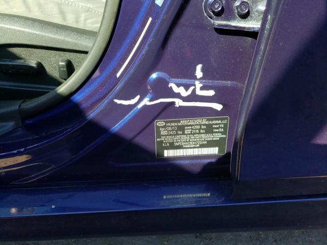 Photo 9 from auction – 2013 HYUNDAI SONATA GLS with VIN 5NPEB4AC8DH725144