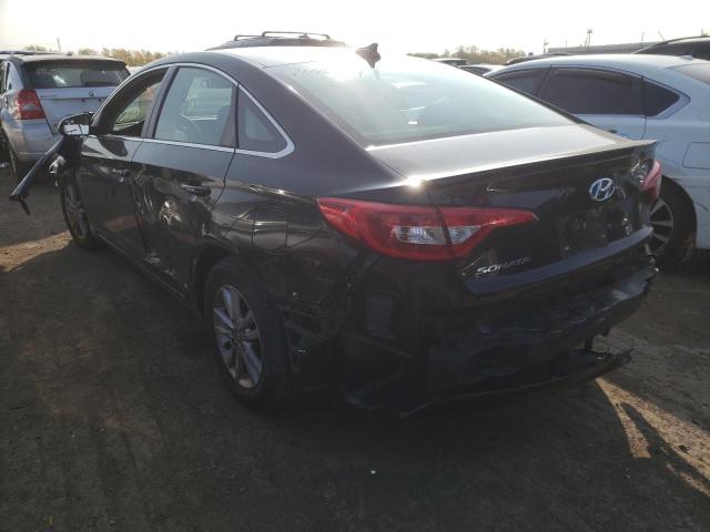 Photo 3 from auction – 2017 HYUNDAI SONATA SE with VIN 5NPE24AF2HH461855