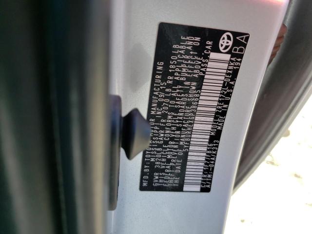 Photo 10 from auction – 2016 TOYOTA COROLLA L with VIN 5YFBURHEXGP386685