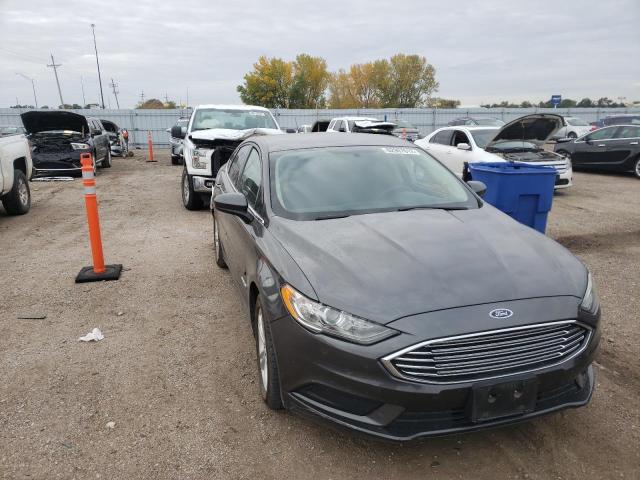 FORD FUSION SE 2018 with VIN 3FA6P0LU3JR150728 - Photo from auction