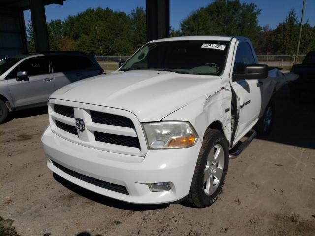 Photo 2 from auction – 2012 DODGE RAM 1500 S with VIN 3C6JD6AT3CG117695