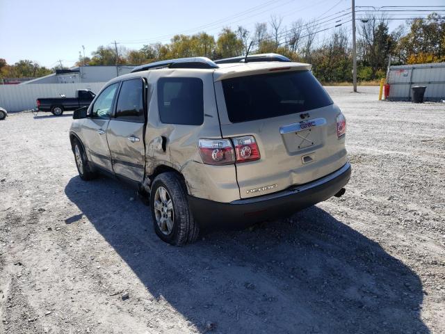 Photo 3 from auction – 2009 GMC ACADIA SLE with VIN 1GKER13DX9J105365
