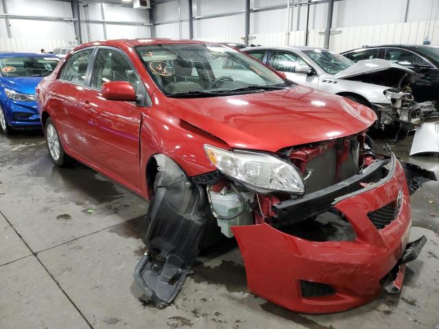 TOYOTA COROLLA BA 2009 with VIN JTDBL40E199043144 - Photo from auction