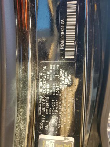 Photo 10 from auction – 2015 KIA SEDONA LX with VIN KNDMB5C11F6021135
