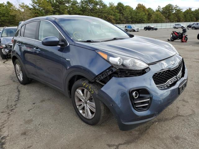 KIA SPORTAGE L 2017 with VIN KNDPMCAC7H7230182 - Photo from auction
