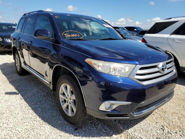 TOYOTA HIGHLANDER 2011 with VIN 5TDZK3EH6BS026605 - Photo from auction