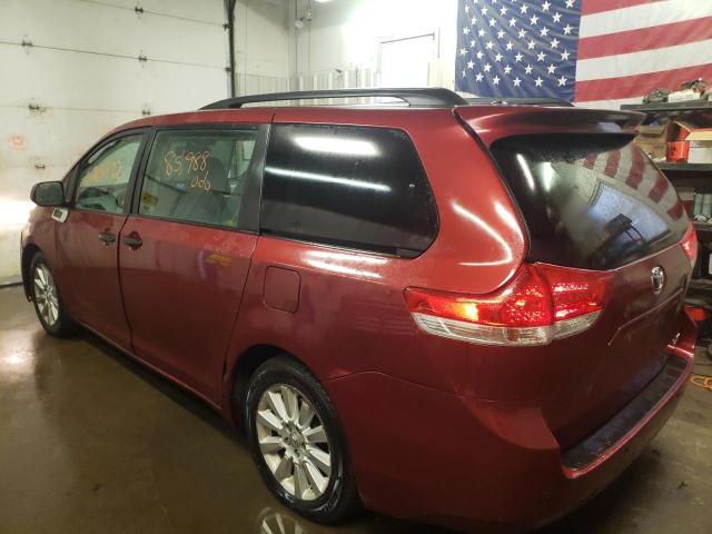 Photo 3 from auction – 2013 TOYOTA SIENNA XLE with VIN 5TDDK3DC5DS054303