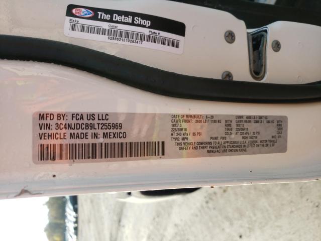 Photo 10 from auction – 2020 JEEP COMPASS LI with VIN 3C4NJDCB9LT255969