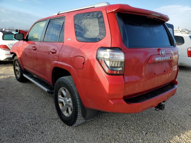 Photo 3 from auction – 2016 TOYOTA 4RUNNER SR with VIN JTEBU5JR4G5375163
