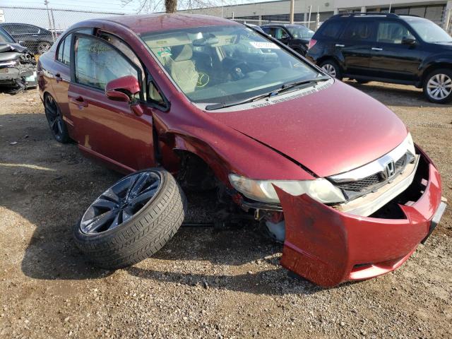 HONDA CIVIC LX 2009 with VIN 19XFA16589E048916 - Photo from auction