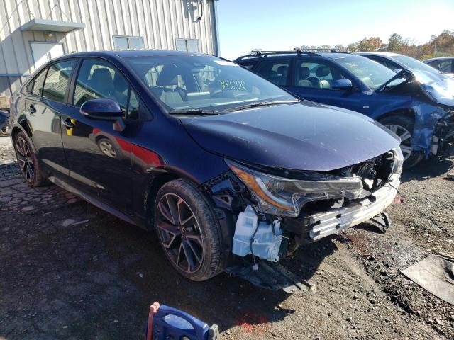TOYOTA COROLLA SE 2022 with VIN JTDP4MCE5NJ089969 - Photo from auction