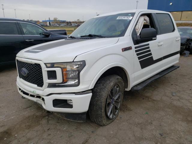 Photo 2 from auction – 2018 FORD F150 SUPER with VIN 1FTEW1EP3JFE65225