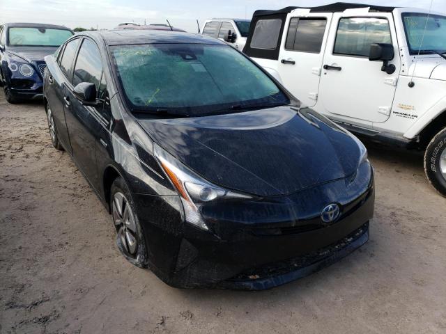 TOYOTA PRIUS 2018 with VIN JTDKARFU5J3554722 - Photo from auction
