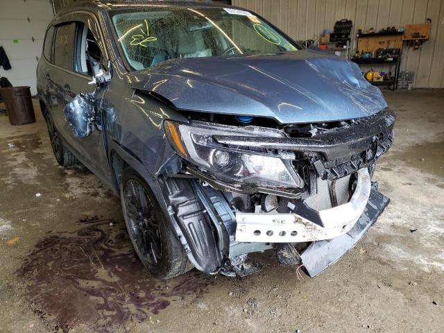 HONDA PILOT SE 2021 with VIN 5FNYF6H25MB082860 - Photo from auction