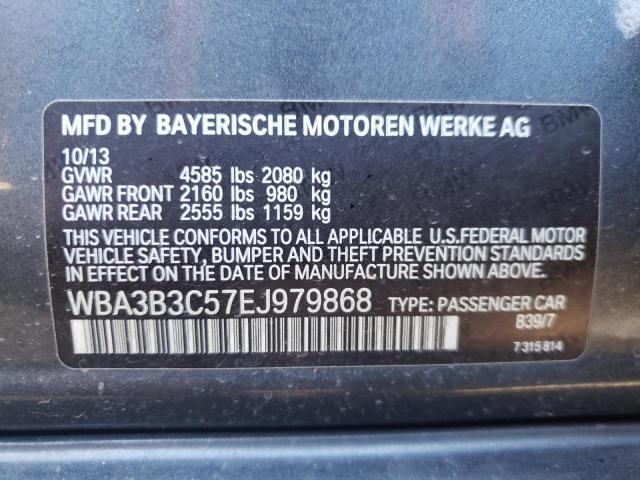 Photo 10 from auction – 2014 BMW 328 XI with VIN WBA3B3C57EJ979868
