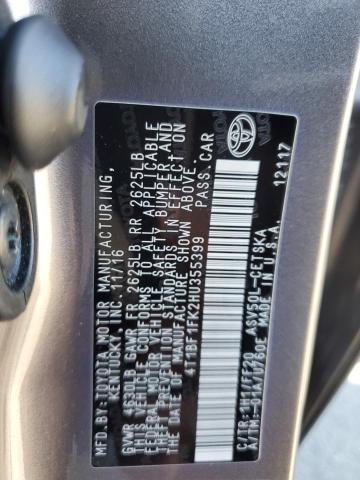 Photo 10 from auction – 2017 TOYOTA CAMRY LE with VIN 4T1BF1FK2HU355399