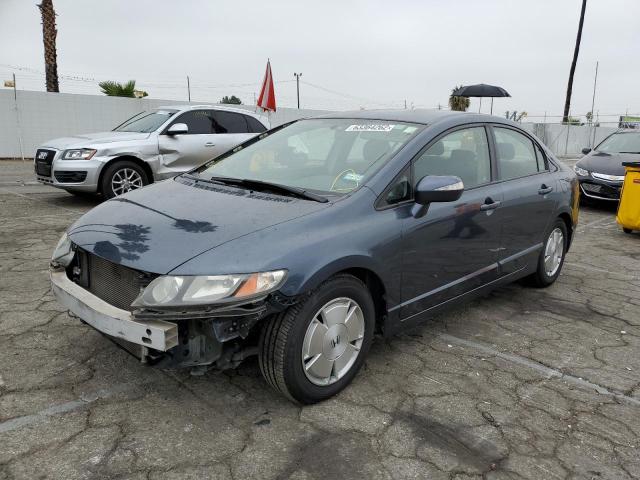Photo 2 from auction – 2007 HONDA CIVIC HYBR with VIN JHMFA36207S017055