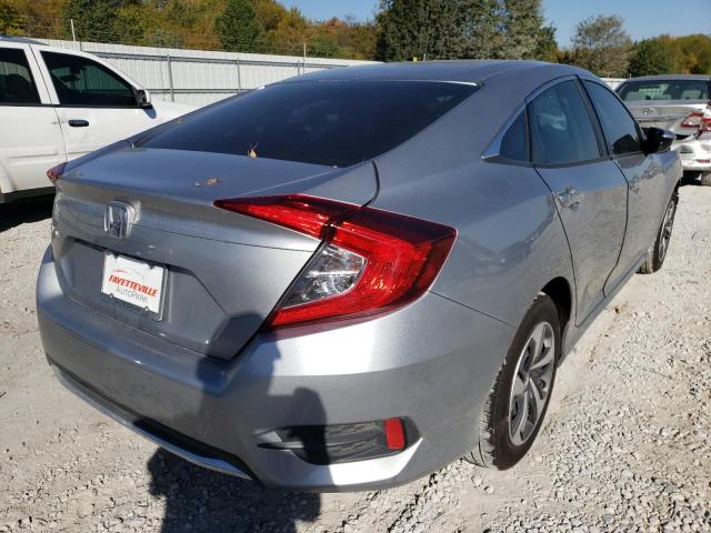 Photo 4 from auction – 2020 HONDA CIVIC LX with VIN 19XFC2F65LE001648