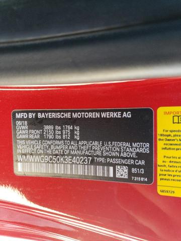 Photo 10 from auction – 2019 MINI COOPER S with VIN WMWWG9C50K3E40237
