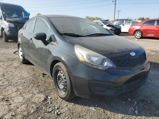 KIA RIO LX 2014 with VIN KNADM4A37E6361491 - Photo from auction