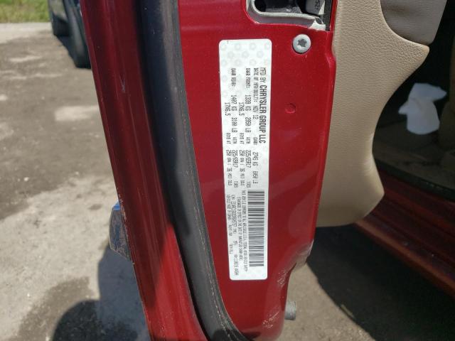 Photo 10 from auction – 2013 CHRYSLER TOWN & COU with VIN 2C4RC1BG9DR605757