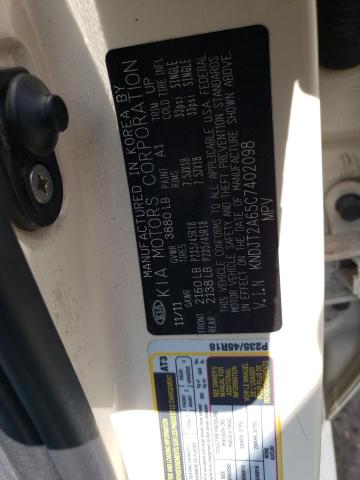 Photo 10 from auction – 2012 KIA SOUL + with VIN KNDJT2A65C7402098