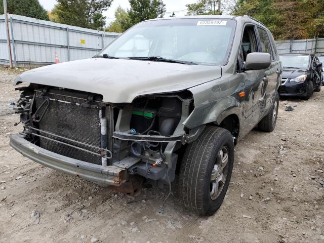 Photo 2 from auction – 2007 HONDA PILOT EX with VIN 2HKYF18417H511647