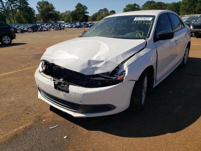 Photo 2 from auction – 2013 VOLKSWAGEN JETTA BASE with VIN 3VW2K7AJ1DM401866