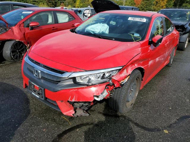 Photo 2 from auction – 2018 HONDA CIVIC LX with VIN 2HGFC2F50JH538163