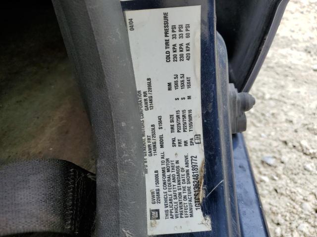 Photo 10 from auction – 2004 GMC CANYON with VIN 1GTCS136248189772
