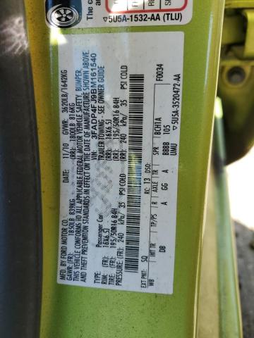 Photo 10 from auction – 2011 FORD FIESTA SES with VIN 3FADP4FJ9BM161540