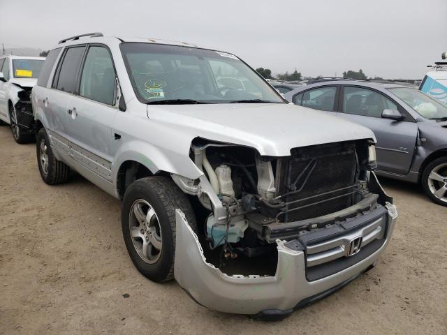 HONDA PILOT EX 2006 with VIN 5FNYF28596B000280 - Photo from auction