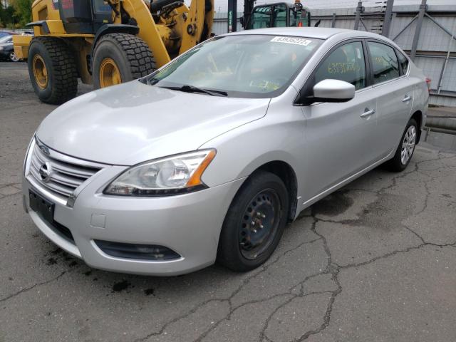Photo 2 from auction – 2015 NISSAN SENTRA S with VIN 3N1AB7AP1FY299907