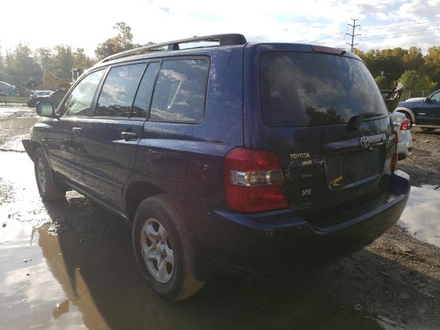 Photo 3 from auction – 2006 TOYOTA HIGHLANDER with VIN JTEGP21A460098483