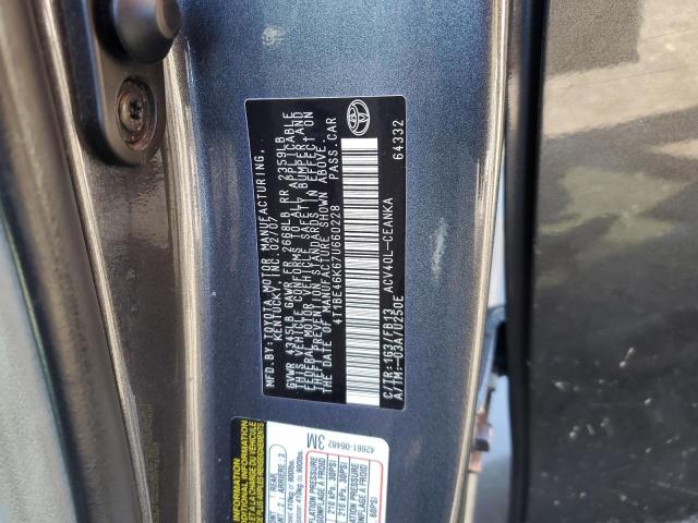 Photo 10 from auction – 2007 TOYOTA CAMRY CE with VIN 4T1BE46K67U660228