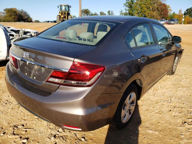 Photo 4 from auction – 2013 HONDA CIVIC LX with VIN 19XFB2F59DE209107