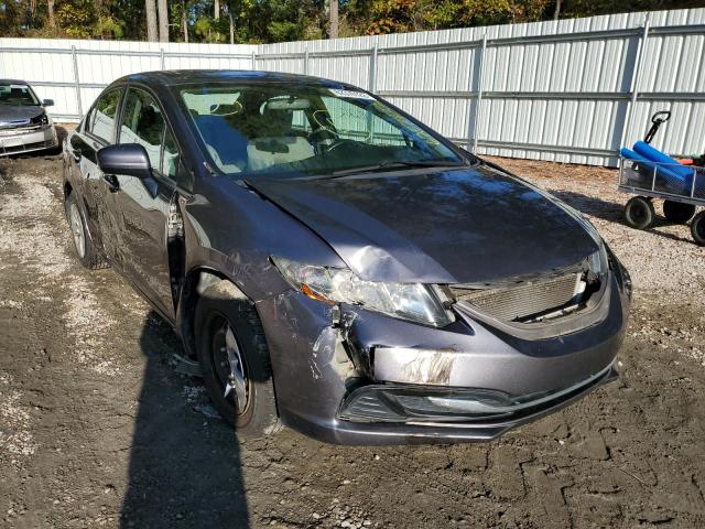 HONDA CIVIC LX 2015 with VIN 19XFB2F51FE111420 - Photo from auction