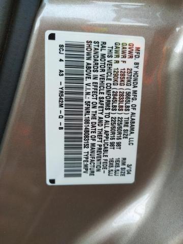 Photo 10 from auction – 2004 HONDA ODYSSEY EX with VIN 5FNRL18614B083152