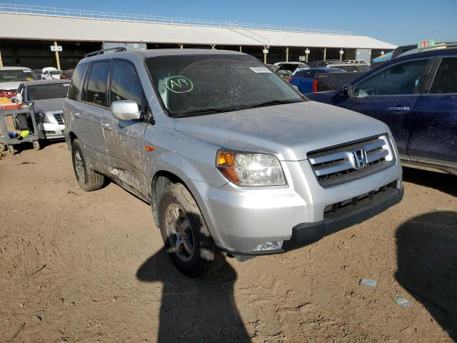HONDA PILOT EXL 2007 with VIN 5FNYF28577B026250 - Photo from auction