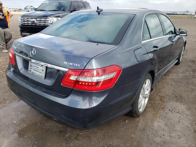 Photo 4 from auction – 2012 MERCEDES-BENZ E 350 BLUE with VIN WDDHF2EB0CA544946