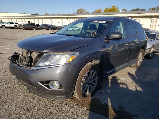 Photo 2 from auction – 2014 NISSAN PATHFINDER with VIN 5N1AR2MM9EC601928