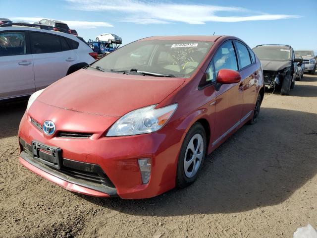 Photo 2 from auction – 2012 TOYOTA PRIUS with VIN JTDKN3DU9C1481843