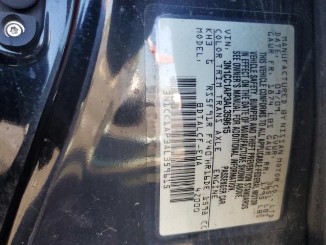 Photo 10 from auction – 2010 NISSAN VERSA S with VIN 3N1CC1AP3AL359615