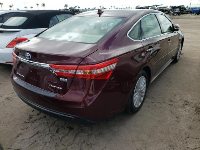 Photo 4 from auction – 2015 TOYOTA AVALON HYB with VIN 4T1BD1EB4FU042472