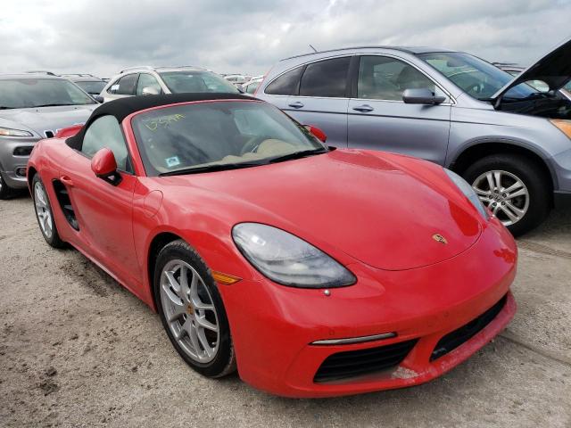 PORSCHE BOXSTER 2017 with VIN WP0CA2A88HS221436 - Photo from auction