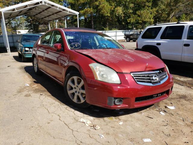 NISSAN MAXIMA SE 2008 with VIN 1N4BA41E08C831375 - Photo from auction